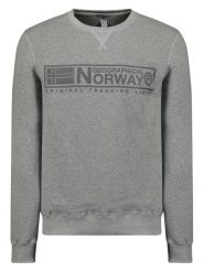 Geographical Norway Bluza "Gantoine" w kolorze szarym rozmiar: S. Szare bluzy bez kaptura męskie Geographical Norway, s. Za 88.43 zł.