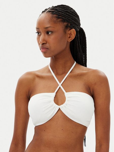 MICHAEL Michael Kors Góra od bikini MM7M327 Biały. Białe bikini damskie MICHAEL Michael Kors, bez wzorów. Za 529.99 zł.