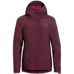 Kurtka przeciwdeszczowa damska VAUDE Cyclist Warm. Czerwone kurtki damskie Vaude, m, bez kaptura, primaloft. Za 886.00 zł.