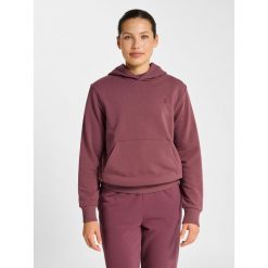 Bluza damska z kapturem Hummel Pulse. Czerwone bluzy z kapturem damskie HUMMEL, na zimę, z dresówki. Za 207.00 zł.