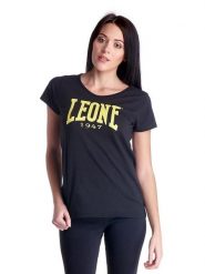 Koszulka na siłownia na co dzień. Szare bluzki sportowe damskie LEONE 1947 APPAREL, s, z dżerseju, bez kołnierzyka, bez ramiączek. Za 84.16 zł.