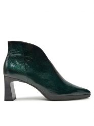 Hispanitas Botki RIO-I24 HI243576 Zielony. Zielone botki damskie Hispanitas, ze skóry, bez obcasa, na słupku, bez zapięcia. Za 749.99 zł.