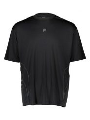 Fila Koszulka sportowa w kolorze czarnym rozmiar: XS. Czarne t-shirty sportowe męskie Fila, xs, z materiału, bez ramiączek, outdoorowe. Za 39.49 zł.
