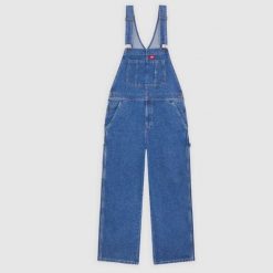 Spodnie Dickies Classic Bib Luźne Klasyczne Denim. Spodnie materiałowe męskie Dickies, bez wzorów, z denimu, klasyczne. Za 422.96 zł.