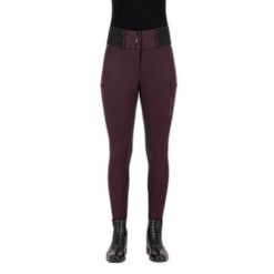 Damskie spodnie jeździeckie z pełnym lejem Euro-Star Athletic Leanline. Czarne spodnie materiałowe damskie EURO-STAR, bez wzorów, z materiału, eleganckie. Za 511.00 zł.