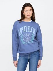 GAP Bluza w kolorze niebieskim rozmiar: XL. Niebieskie bluzy bez kaptura damskie GAP, xl. Za 131.74 zł.