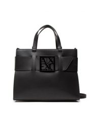 Armani Exchange Torebka 942689 0A874 00020 Czarny. Czarne torebki klasyczne damskie Armani Exchange, bez wzorów, ze skóry, bez dodatków. Za 673.99 zł.