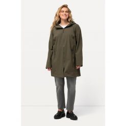 Damskie Kurtka softshell HYPRAR hydrofobowa podszewka z polaru. Zielone kurtki damskie Ulla Popken, plus size, bez wzorów, z elastanu, bez kaptura. W wyprzedaży za 479.99 zł.