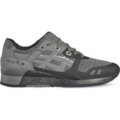 Buty Asics Gel-Lyte Iii W H715N-9097. Czarne buty sportowe na co dzień damskie Asics, bez wzorów, z gumy, Asics Gel Lyte. W wyprzedaży za 499.00 zł.