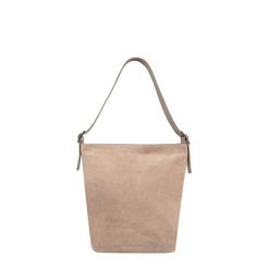 Cowboysbag Torba na ramię Cowboysbag beżowy/brązowoszary - skóra Torby na ramię 1 ct Damski. Brązowe torebki klasyczne damskie Cowboysbag, bez wzorów, z materiału, bez dodatków. Za 427.99 zł.