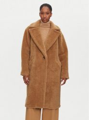 MICHAEL Michael Kors Kożuch 77B1384M52 Brązowy Oversize. Brązowe futra damskie MICHAEL Michael Kors, m. Za 1,929.00 zł.