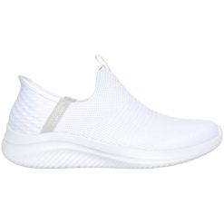 Buty damskie SKECHERS Ultra Flex 3.0 Cozy Streak. Białe obuwie trekkingowe damskie Skechers. Za 329.99 zł.