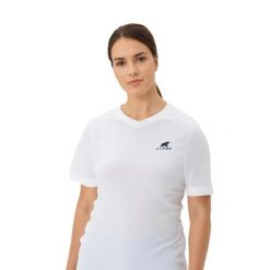 Koszulka sportowa Performance damska. Białe bluzki sportowe damskie FJORK MERINO, xl, bez wzorów, z elastanu, bez ramiączek. W wyprzedaży za 249.00 zł.