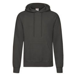 Męska Klasyczna Bluza Z Kapturem. Szare bluzy z kapturem męskie Fruit of the Loom, m. Za 99.99 zł.