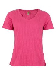 Roadsign Koszulka w kolorze różowym rozmiar: M. Różowe bluzki damskie Roadsign, m, bez wzorów, z bawełny, bez kołnierzyka, bez ramiączek. Za 39.99 zł.