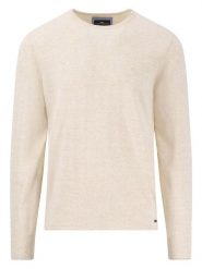 FYNCH-HATTON Sweter w kolorze beżowym rozmiar: XL. Brązowe swetry męskie Fynch-Hatton, xl, bez wzorów, z bawełny, bez kołnierzyka. Za 108.99 zł.