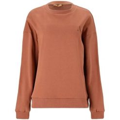 Damska bluza oversize Athlecia Lia. Brązowe bluzy bez kaptura damskie Athlecia. Za 187.00 zł.