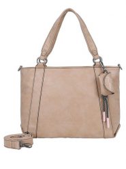 Fritzi aus Preußen Torebka w kolorze beżowym - 12 x 28 x 38 cm rozmiar: onesize. Brązowe torebki klasyczne damskie Fritzi aus Preußen, bez wzorów, z materiału, bez dodatków. Za 245.96 zł.