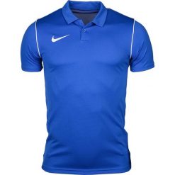 Koszulka treningowa męska Nike M Dry Park 20 Polo. Niebieskie koszulki polo męskie Nike, m, bez ramiączek, do piłki nożnej. W wyprzedaży za 89.00 zł.