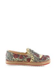 Goby Espadryle ze wzorem rozmiar: 37. Brązowe espadryle damskie Goby, bez wzorów, z materiału, bez obcasa. Za 174.50 zł.