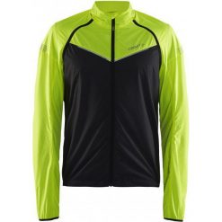 Craft kurtka rowerowa męska Velo Convert, żółto-czarny L. Czarne kurtki outdoor męskie Craft, na wiosnę, l, bez wzorów, rowerowe. Za 405.00 zł.