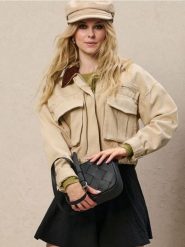 Torebka crossbody z imitacji skóry z plecionką - czarny. Czarne torebki klasyczne damskie Sinsay, bez wzorów, ze skóry, bez dodatków. Za 39.99 zł.