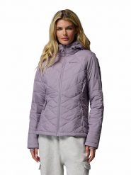 Columbia Kurtka pikowana w kolorze fioletowym rozmiar: XL. Różowe kurtki damskie Columbia, xl, bez wzorów, bez kaptura. Za 359.95 zł.