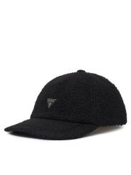 Guess Czapka z daszkiem AW5626 POL01 Czarny. Czarne czapki z daszkiem damskie Guess, z aplikacjami, z poliesteru. Za 194.99 zł.