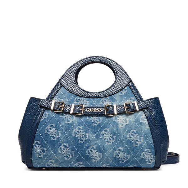 Torebka Guess. Niebieskie torebki klasyczne damskie Guess, z aplikacjami, bez dodatków. Za 659.99 zł.
