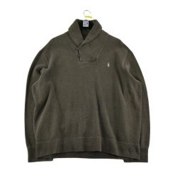 Second life - Sweter męski brązowy - Stan dobry. Brązowe swetry męskie Ralph Lauren, l, bez wzorów, bez kołnierzyka. Za 149.06 zł.