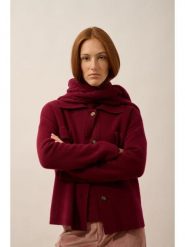 Just Cashmere Kaszmirowy kardigan "Hekla" w kolorze czerwonym rozmiar: XXL. Czerwone kardigany damskie Just Cashmere, xxl, bez wzorów, z kaszmiru. Za 761.99 zł.