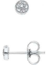 DYAMANT Złote kolczyki-wkrętki z diamentami rozmiar: onesize. Żółte kolczyki damskie DYAMANT, z diamentem, złote. Za 1,035.99 zł.