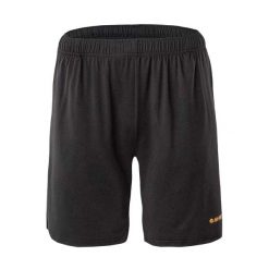 Shorty Męskie Logo Ravi. Czarne szorty męskie Hi-tec, bez wzorów, sportowe. Za 104.99 zł.