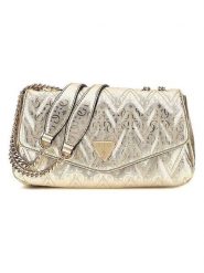 Guess Torebka w kolorze złotym - 26 x 15 x 6 cm rozmiar: onesize. Żółte torebki klasyczne damskie Guess, z aplikacjami, z materiału, bez dodatków. Za 433.49 zł.