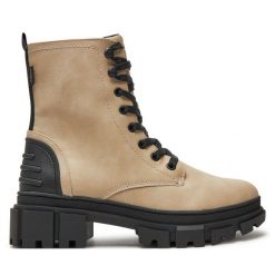 Trapery s.Oliver. Brązowe trapery damskie S.Oliver, bez obcasa. Za 279.99 zł.