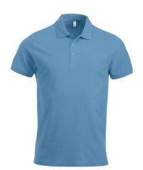 Clique Classic Lincoln S/S — męska koszulka polo z bawełny, nowoczesny krój –. Niebieskie koszulki polo męskie CLIQUE, l, bez wzorów, z bawełny, bez ramiączek. Za 120.98 zł.