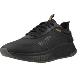 Buty HUGO BOSS TTNM EVO RUNN RSMH Czarny. Czarne buty trekkingowe męskie Hugo Boss, z syntetyku, bez zapięcia. Za 914.99 zł.