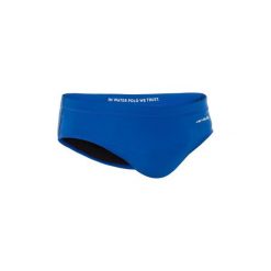 Kąpielówki Do Waterpolo 500 Męskie. Czarne kąpielówki męskie NABAIJI, m, bez wzorów, z materiału. Za 39.99 zł.