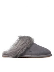 Ugg Kapcie W Scuff Sis 1122750 Szary. Szare kapcie damskie Ugg, ze skóry. Za 519.99 zł.