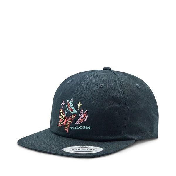 Czapka z daszkiem Volcom. Czarne czapki męskie Volcom, bez wzorów. Za 89.99 zł.