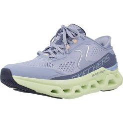 Buty SKECHERS SLIP-INS GLIDE STEP ALTUS Niebieski. Niebieskie trampki i tenisówki damskie Skechers, bez wzorów, z materiału. Za 445.99 zł.