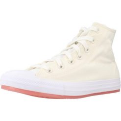 Tenisówki Converse Model Chuck Taylor All Star Hi Kolor Beżowy. Brązowe trampki i tenisówki damskie Converse, bez wzorów, z tkaniny. Za 358.05 zł.