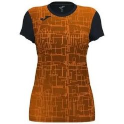 Koszulka do biegania damska Joma Elite VIII. Brązowe t-shirty damskie Joma, s, bez wzorów, bez kołnierzyka. Za 89.90 zł.