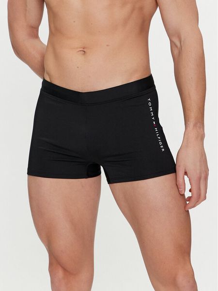 Tommy Hilfiger Kąpielówki UM0UM03205 Czarny. Czarne kąpielówki męskie Tommy Hilfiger, l, bez wzorów, z syntetyku. Za 149.99 zł.