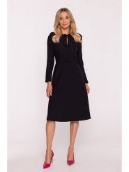 Stylove Sukienka w kolorze czarnym rozmiar: XL. Czarne sukienki damskie Stylove, xl, bez wzorów, bez kołnierzyka, bez ramiączek, midi. Za 287.84 zł.