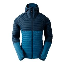 Męska Kurtka Hybrydowa Descending II. Niebieskie kurtki męskie Dare 2b, m, bez wzorów, z puchu, sportowe, bez kaptura. Za 161.99 zł.