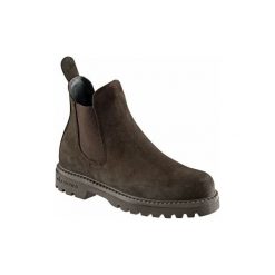 Sztyblety jeździeckie Sentier. Brązowe sztyblety męskie FOUGANZA, z bawełny, bez zapięcia. Za 169.99 zł.