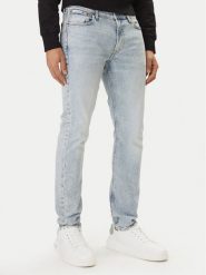 Calvin Klein Jeans Jeansy LV04RF741G Niebieski Slim Taper Fit. Niebieskie jeansy męskie Calvin Klein Jeans. Za 399.99 zł.