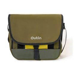 Torba na kawę Flex Messenger | Wodoodporna | Na ramię | Kieszeń na tablet 11. Zielone torby męskie na ramię OUTIN, bez wzorów, z nylonu, na ramię. Za 449.96 zł.