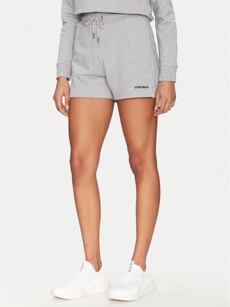 Guess Jeans Szorty sportowe W5GD0O K68I4 Szary Relaxed Fit. Szare spodenki sportowe damskie Guess Jeans, xs, z bawełny. Za 259.99 zł.